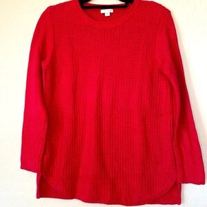 J Jill Womens Pink Sweater Long Sleeve Size S